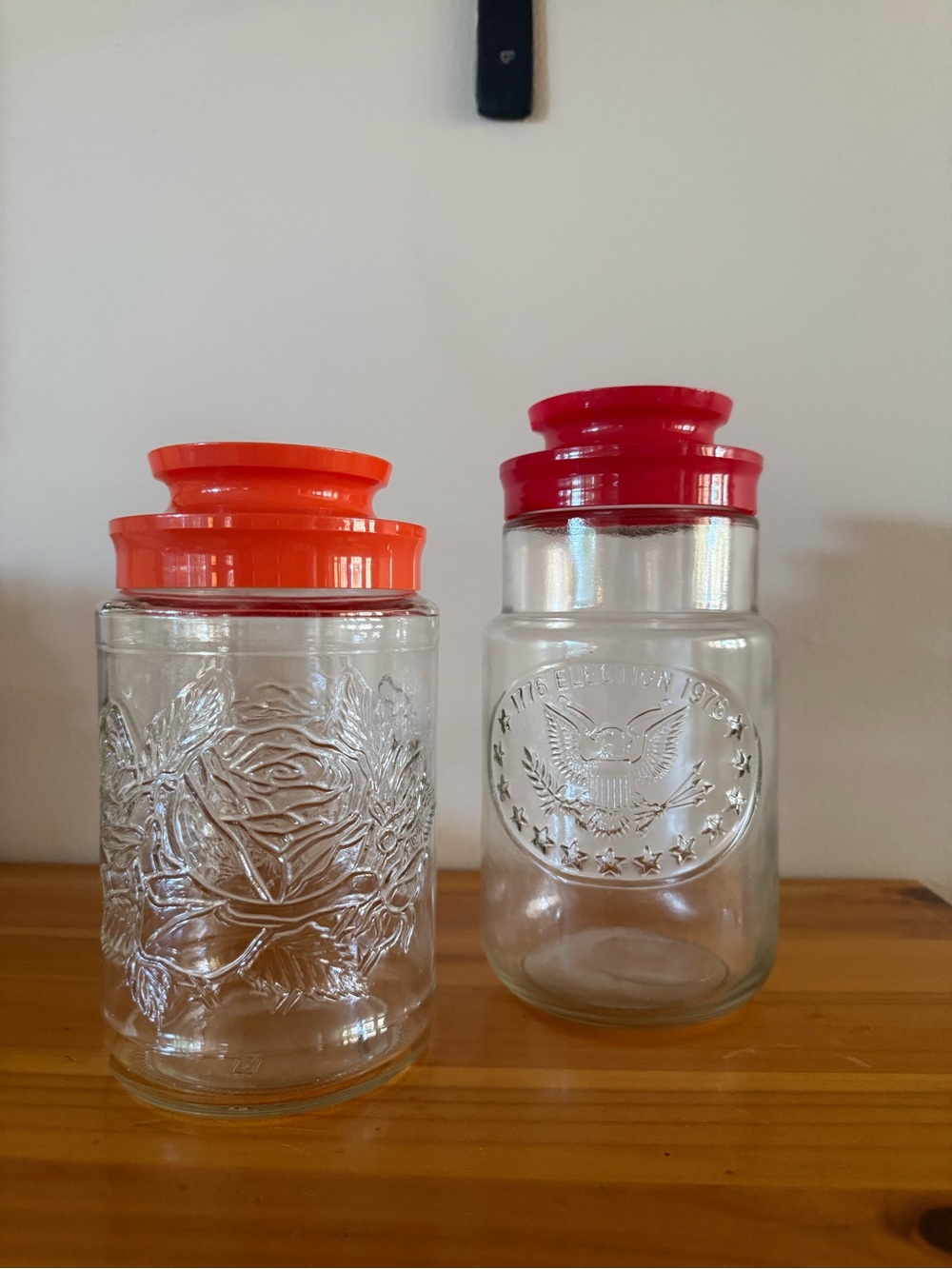 Anchor Hocking Tang MCM Vintage Jars